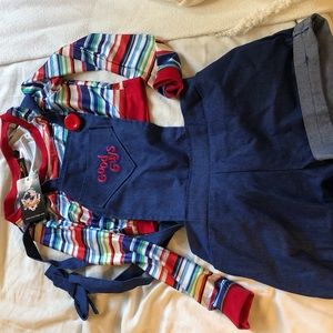 Chuckie overall shorts costume